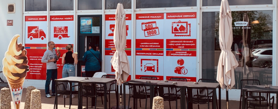 Zmrzlinové okénko Bistro UNI HOBBY