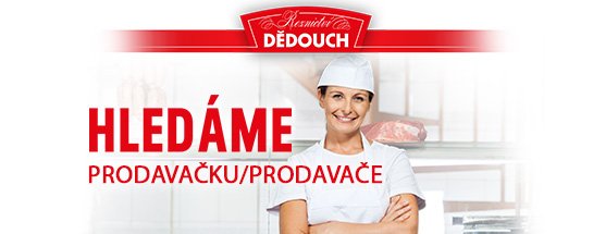 Hledáme prodavačku/prodavače