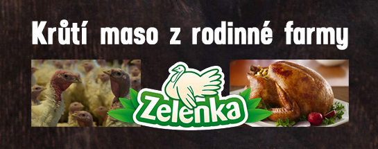 Krůtí maso z rodinné farmy Zelenka nově u Dědoucha
